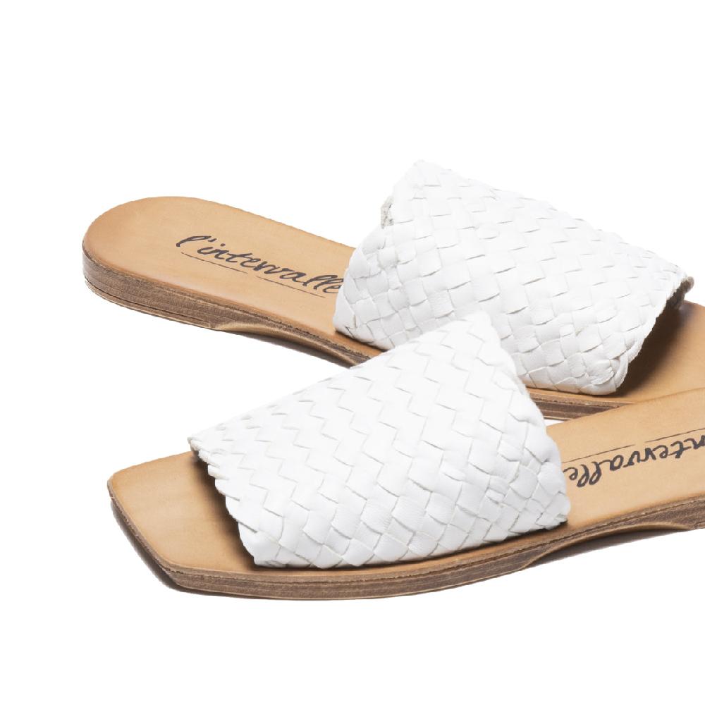 L'intervalle Eshe Blanc Tissage Blanc