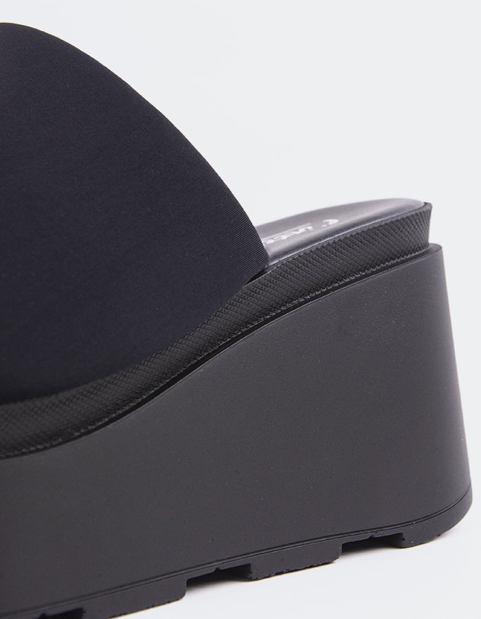 L'intervalle Espoir Noir Lycra Noir