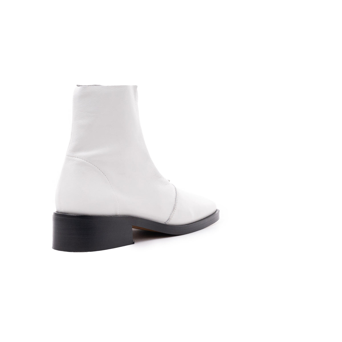 L'intervalle Eton Blanc Cuir Blanc