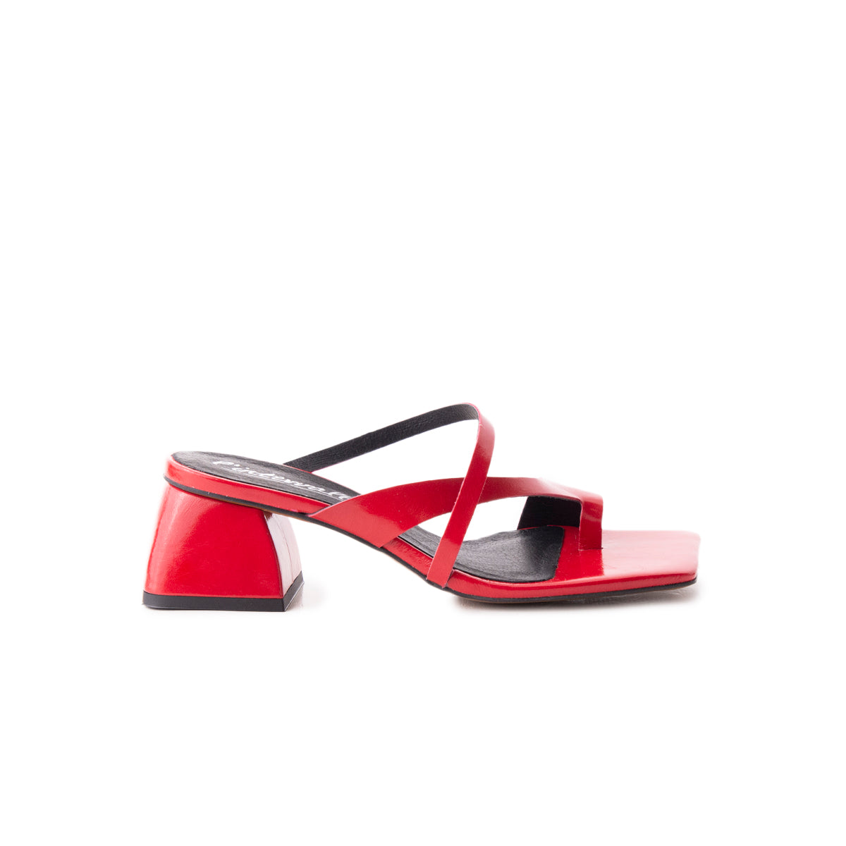 l'intervalle Eudora Rouge Cuir Rouge