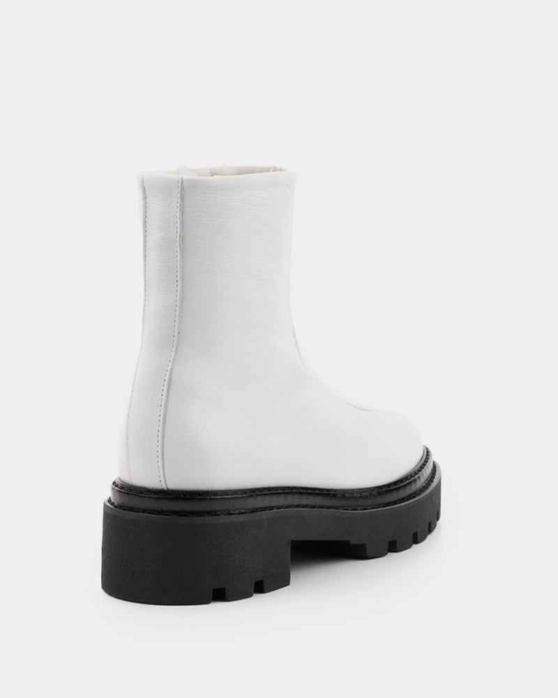 L'intervalle Fairside Blanc Cuir Blanc