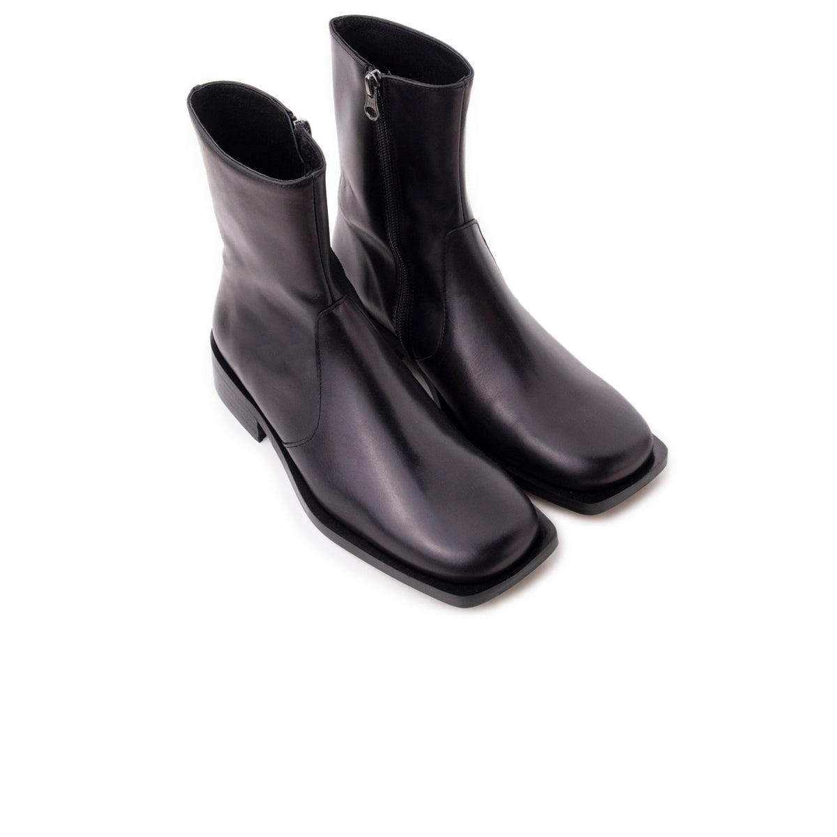 L'intervalle Fargo Noir Cuir Noir