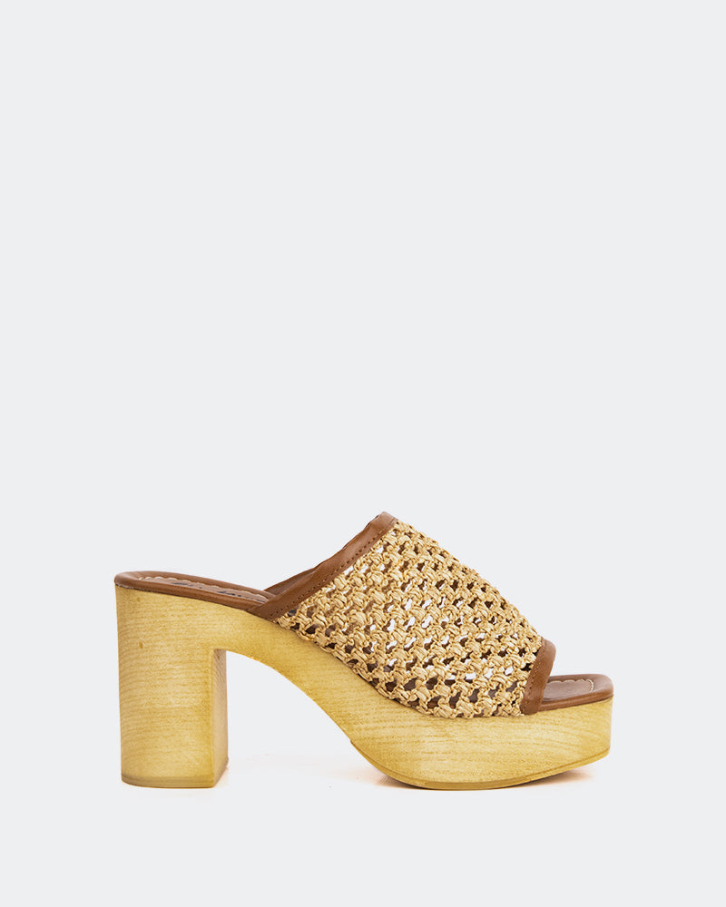 l'intervalle Faustine Natural Rafia Nu