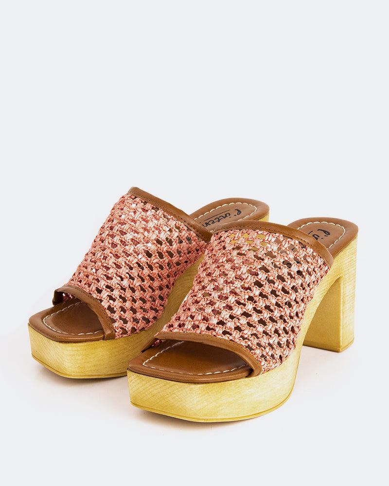 L'intervalle Faustine Rose Rafia Rose