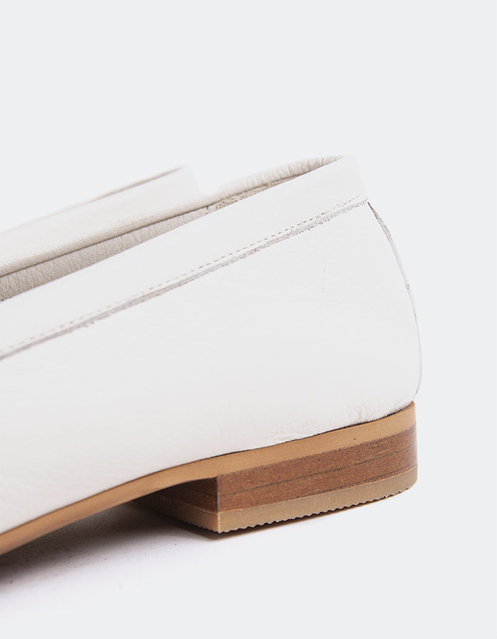 L'intervalle Fayette Ice Leather Blanc