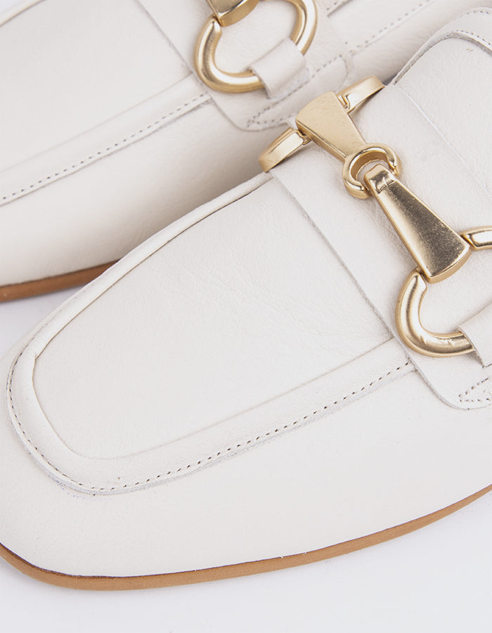 L'intervalle Fayette Ice Leather Blanc