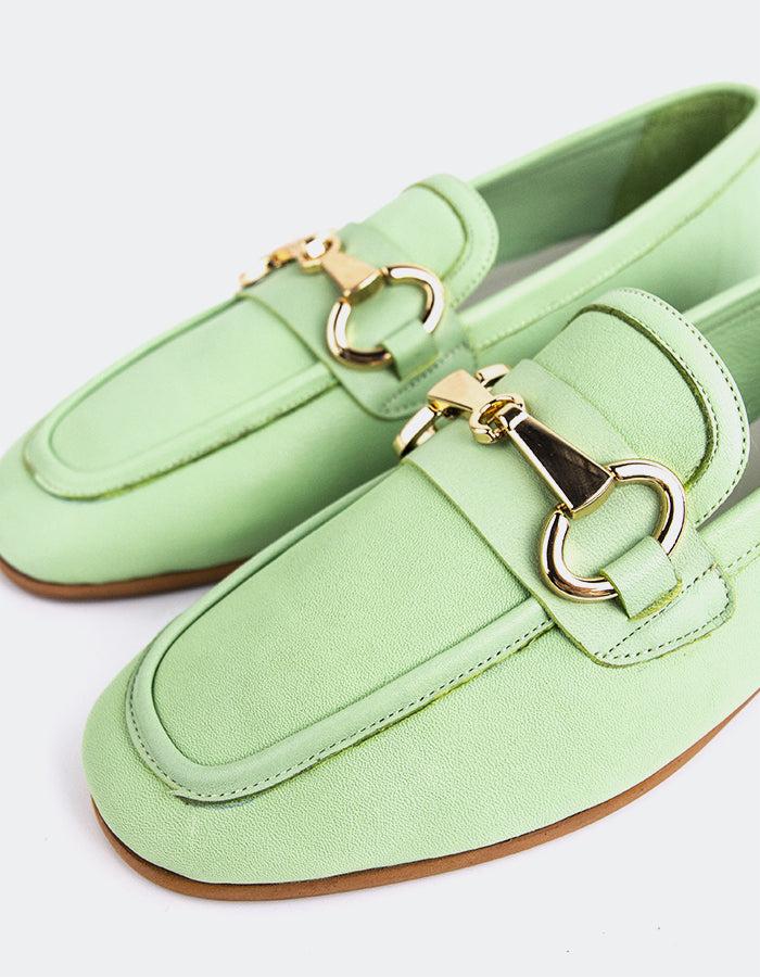 L'intervalle Fayette Vert Cuir Vert