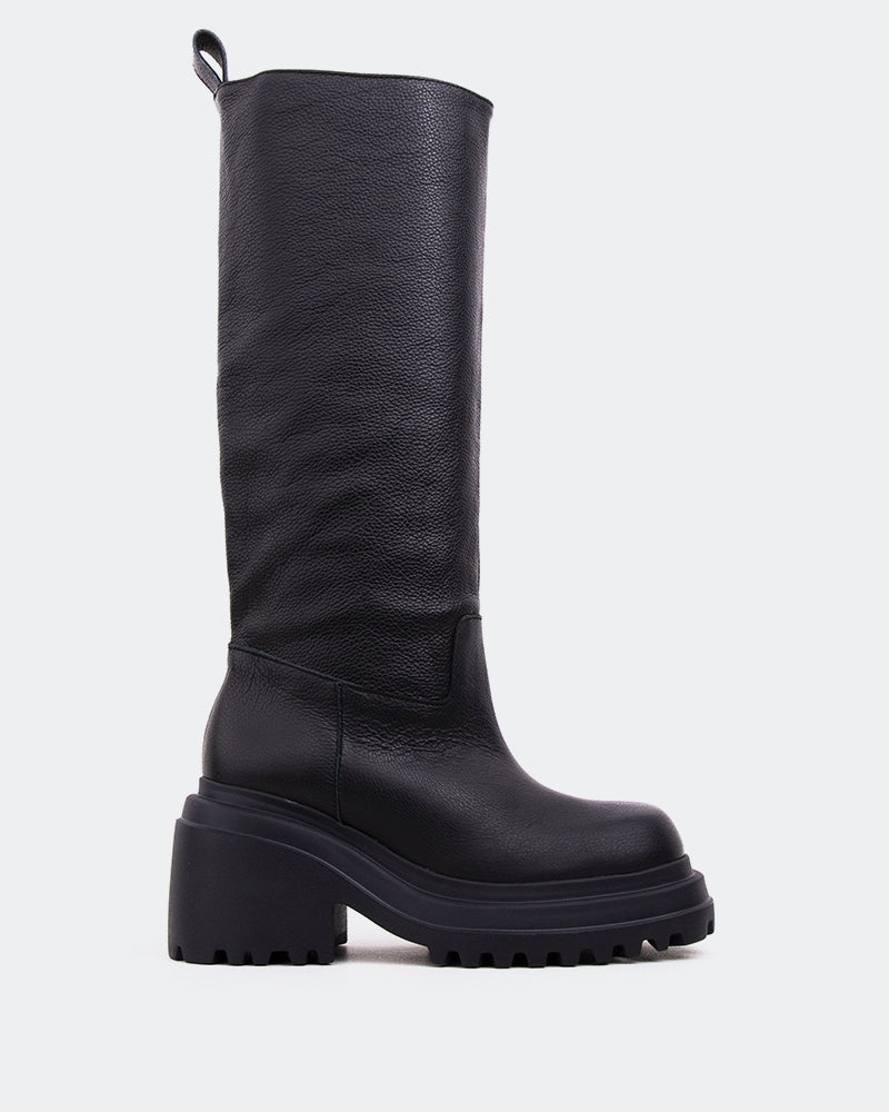 l'intervalle Fenton Noir Cuir Noir