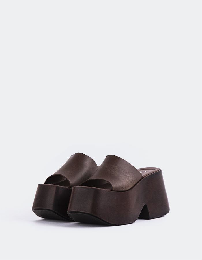 L'intervalle Fidèle Brun Cuir Brun