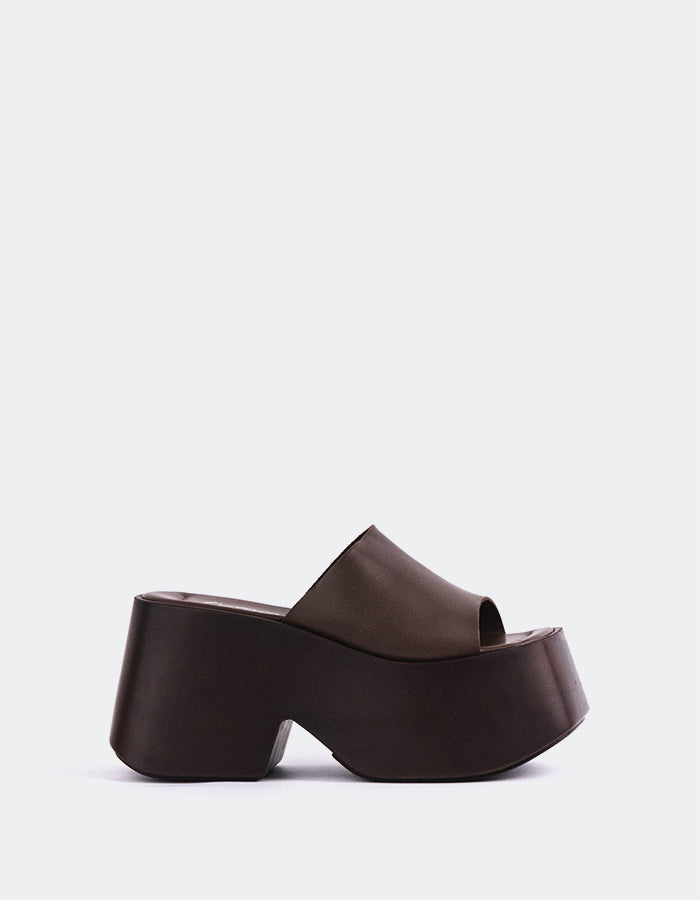 l'intervalle Fidèle Brun Cuir Brun