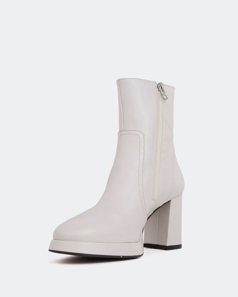 L'intervalle Filton Blanc Cassé Cuir Blanc