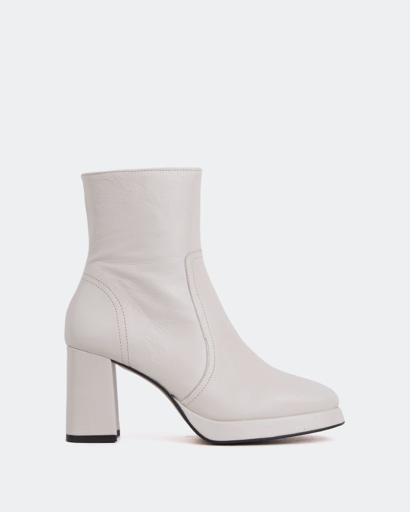 l'intervalle Filton Blanc Cassé Cuir Blanc