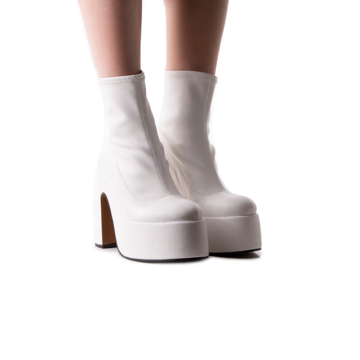 L'intervalle Flash Blanc Stretch Blanc