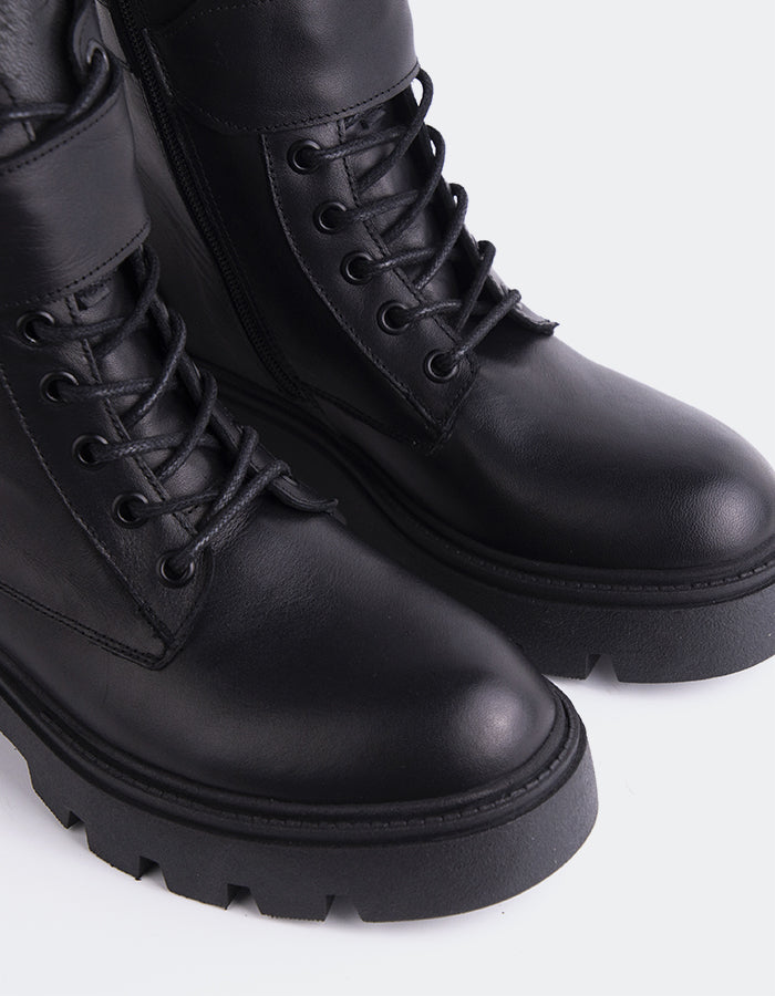 L'intervalle Flensburg Noir Cuir Noir