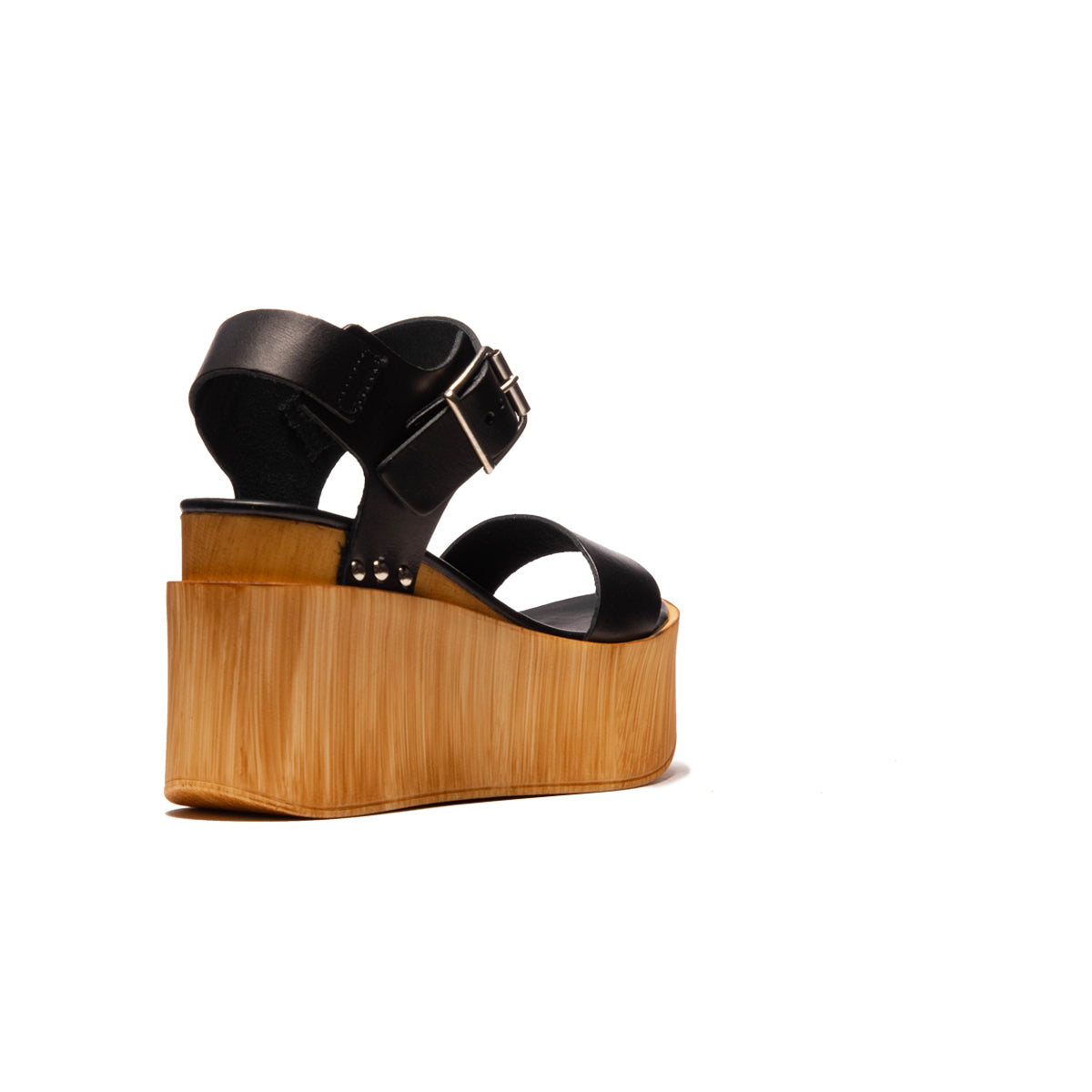 L'intervalle Fleur Noir Cuir Noir