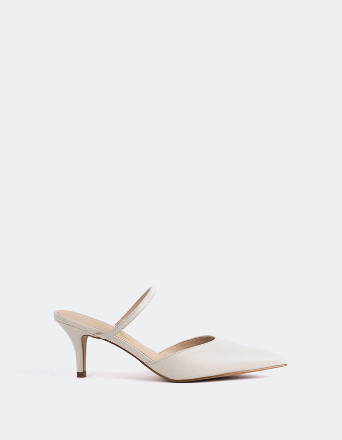 l'intervalle Forsythia Blanc Cassé Cuir Blanc