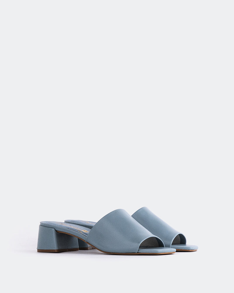 L'intervalle Fortunata Bleu Cuir Bleu