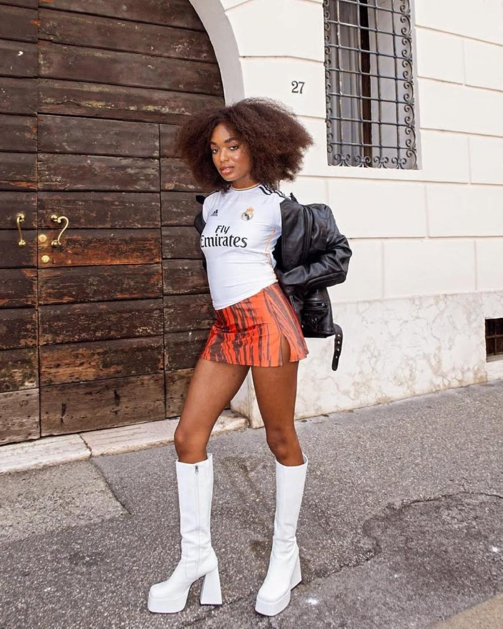 L'intervalle Freaky Blanc Cuir Blanc