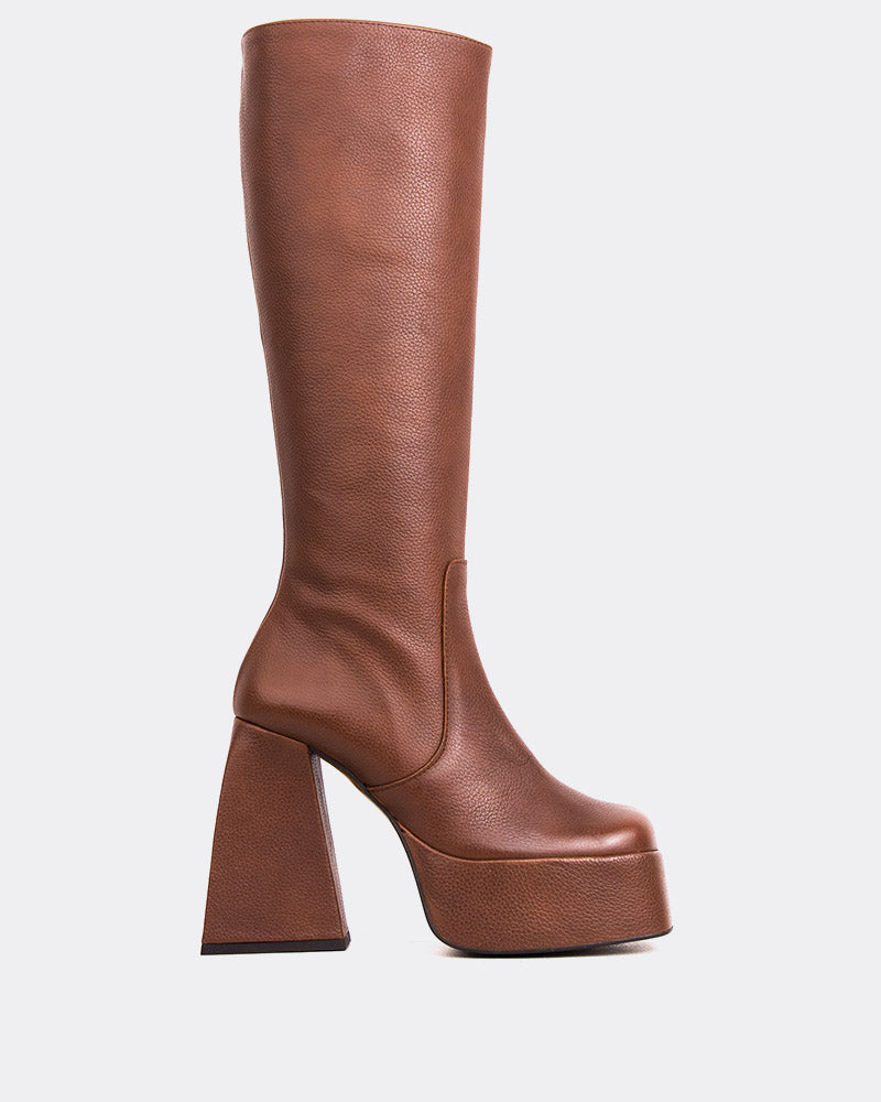 l'intervalle Freaky Ocre Cuir Ocre