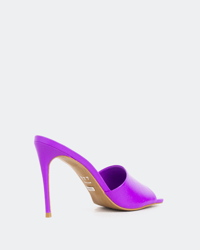 L'intervalle Fuego Mauve Cuir/Cuir Violet Mauve