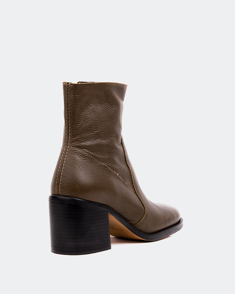 L'intervalle Furley Cuir Kaki Vert