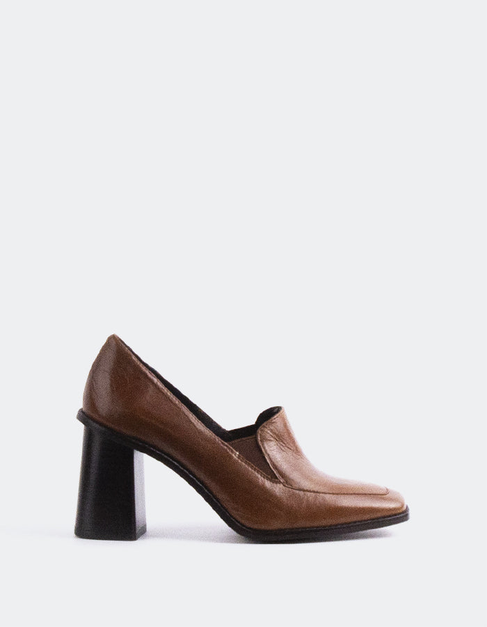 l'intervalle Gabiano cuir marron Brun