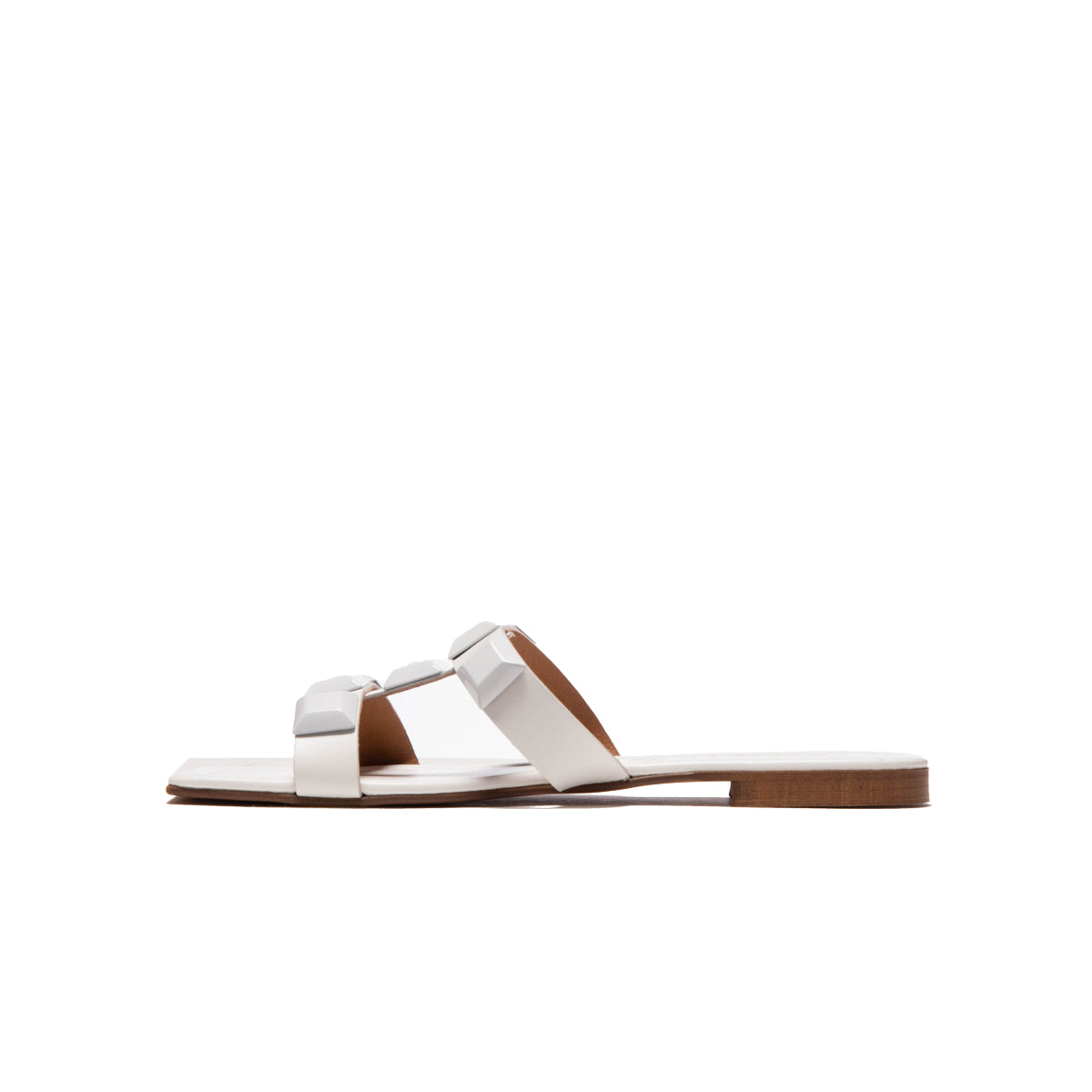 L'intervalle Galia Blanc Cuir Blanc