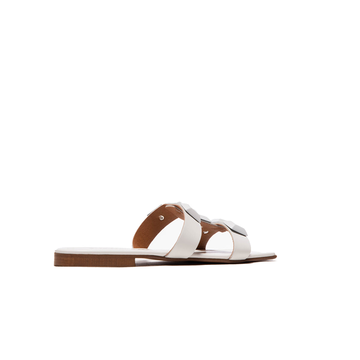 L'intervalle Galia Blanc Cuir Blanc