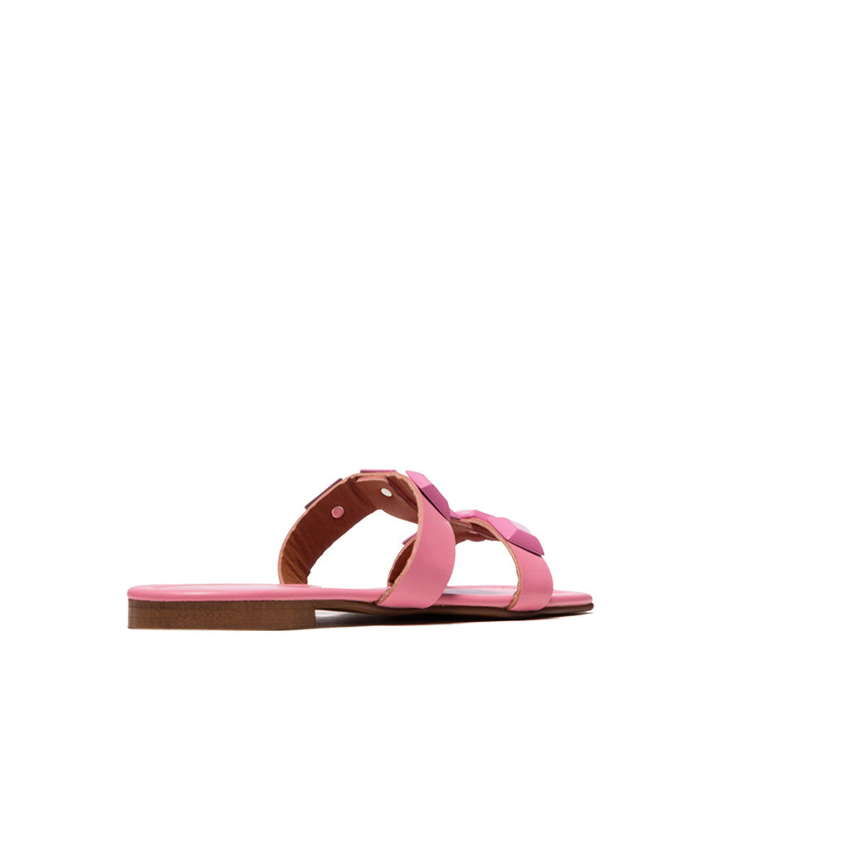 L'intervalle Galia Rose Cuir Rose