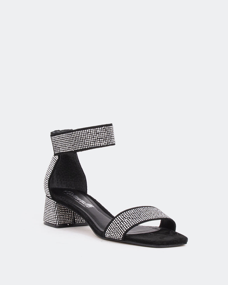 L'intervalle Garcelle Noir Suède /Suède Noir Noir