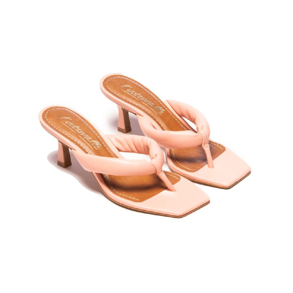 L'intervalle Gardenia Rose Cuir Rose