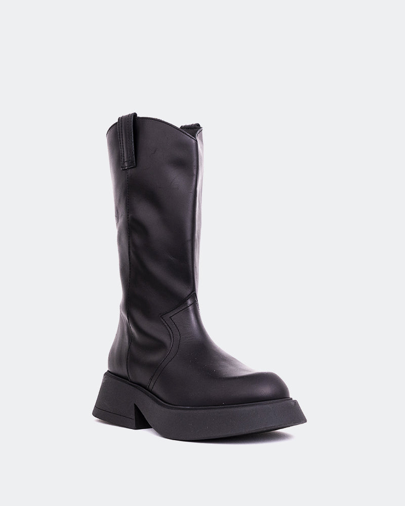 L'intervalle Gaulle Noir Cuir Noir