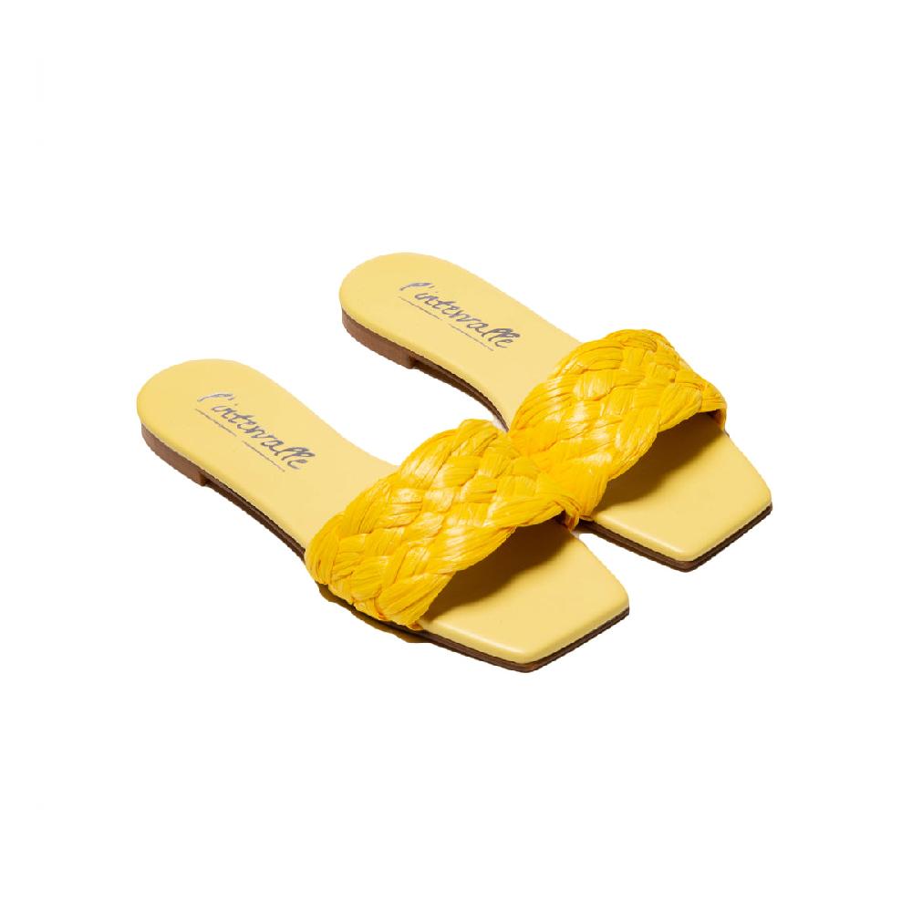 L'intervalle Gella Jaune Rafia Jaune