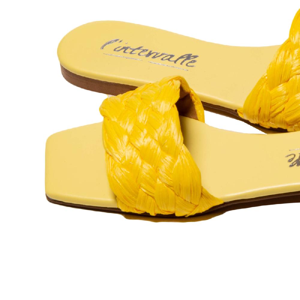 L'intervalle Gella Jaune Rafia Jaune