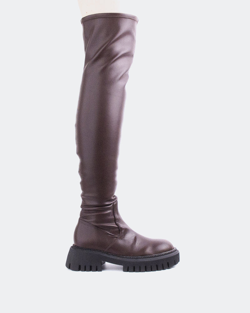 l'intervalle Gironde Brun Stretch Brun