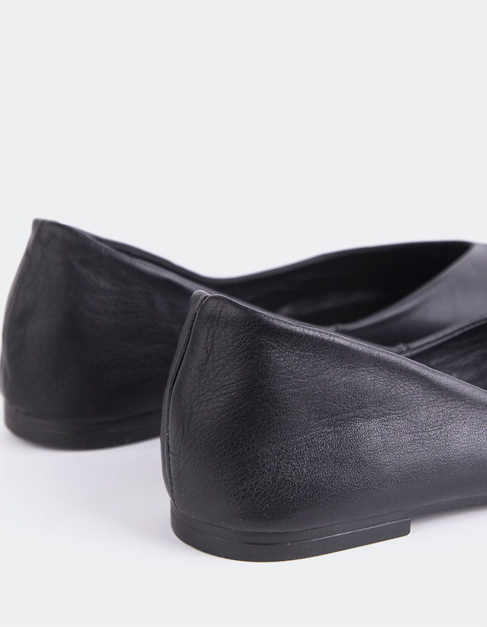 L'intervalle Glissandra Noir Cuir Noir