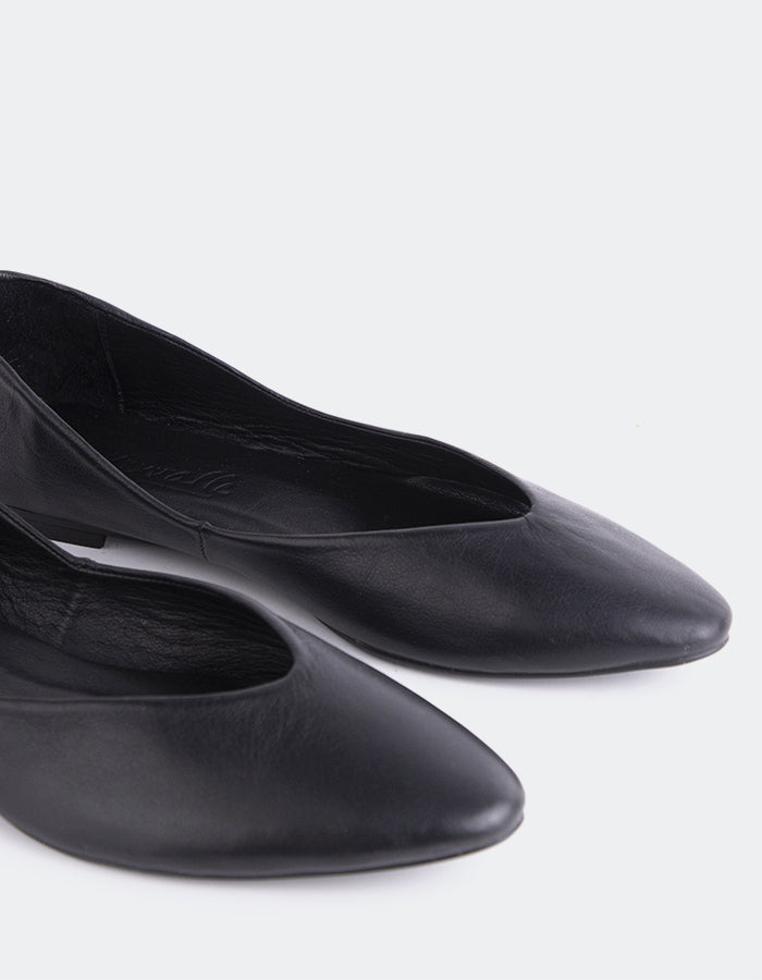 L'intervalle Glissandra Noir Cuir Noir