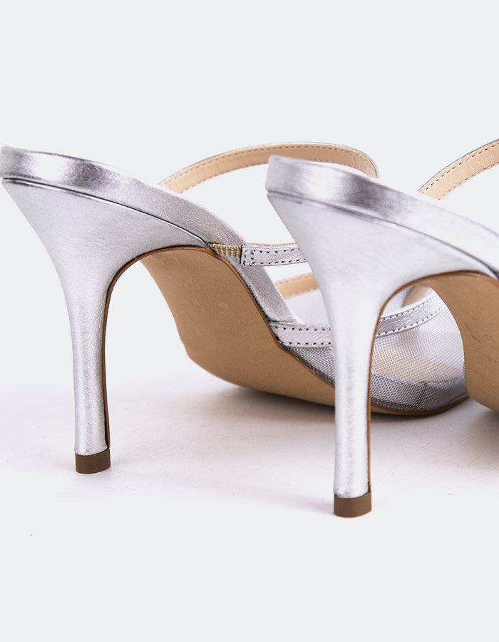 L'intervalle Gloxinia Argent Metal Argent