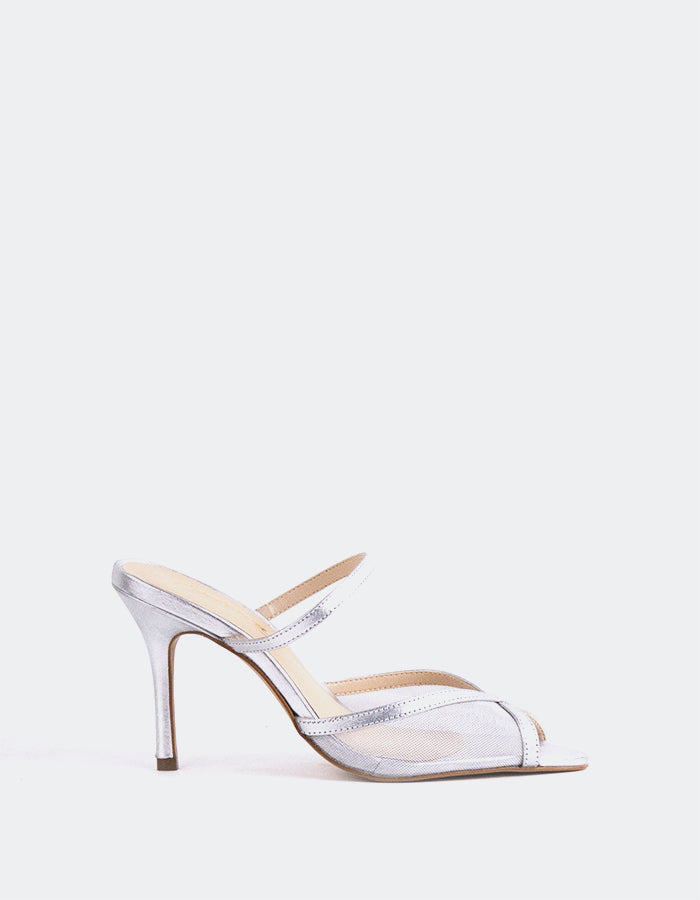 l'intervalle Gloxinia Argent Metal Argent