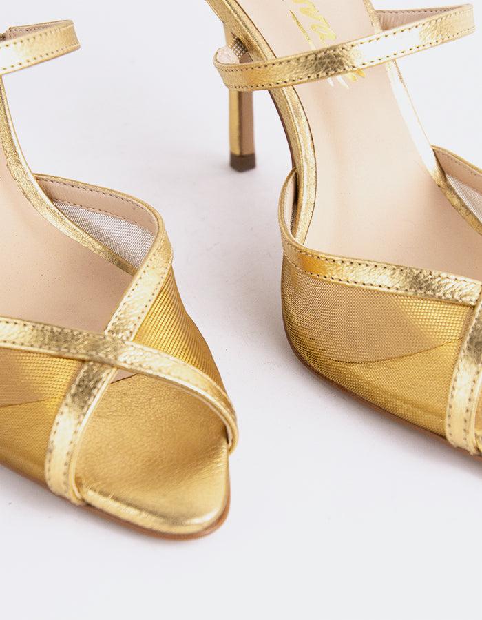 L'intervalle Gloxinia Or Métal Or