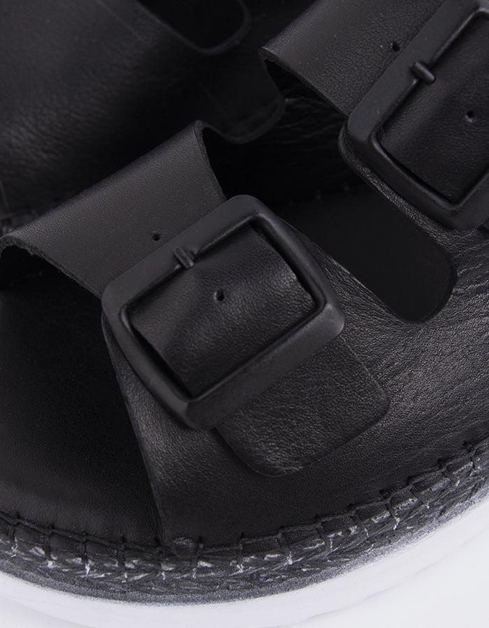 L'intervalle Grafton Noir Cuir Noir