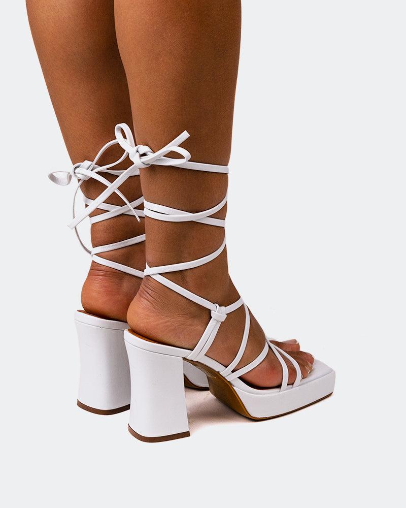 L'intervalle Grande Blanc Cuir Blanc