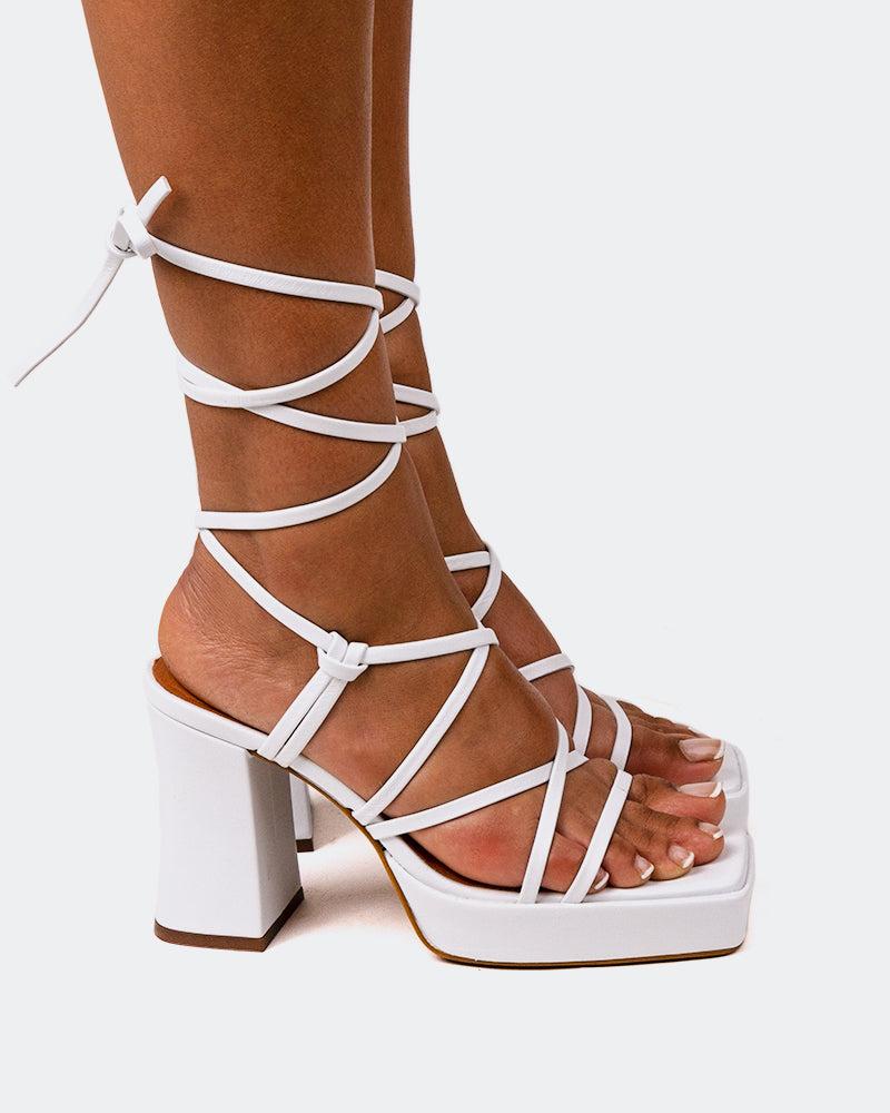 l'intervalle Grande Blanc Cuir Blanc