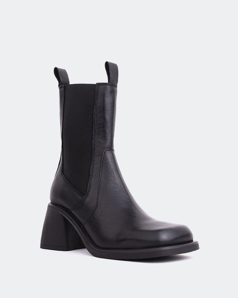 L'intervalle Griff Noir Cuir Noir