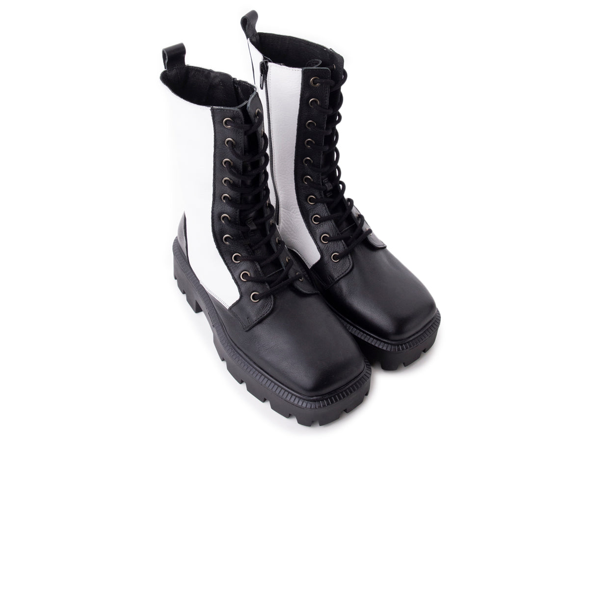 L'intervalle Gryffondor Noir/Blanc Cuir Noir