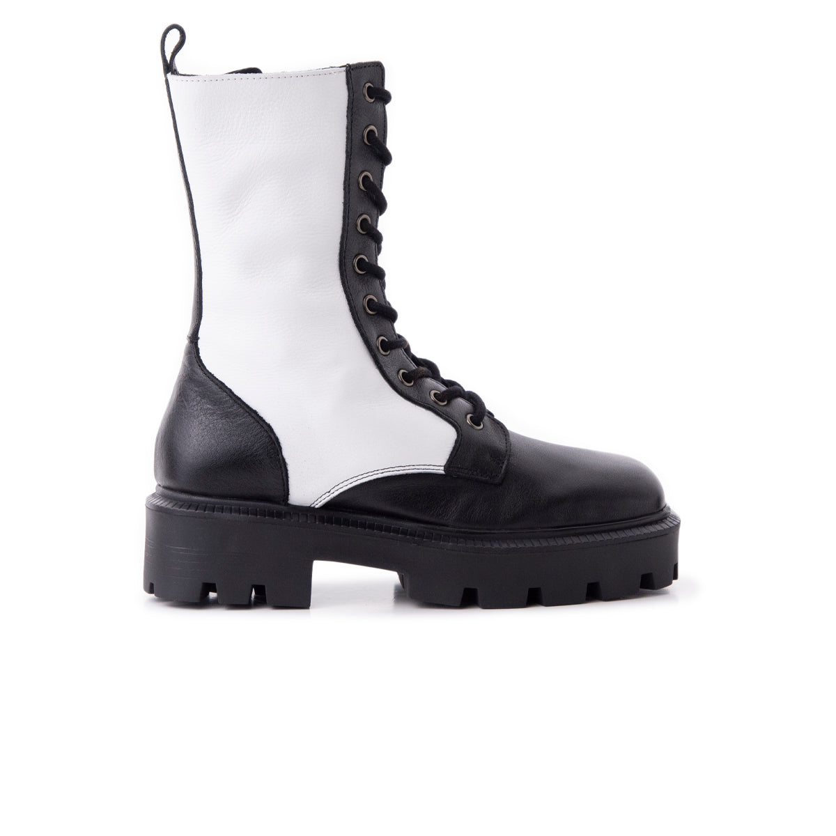 l'intervalle Gryffondor Noir/Blanc Cuir Noir