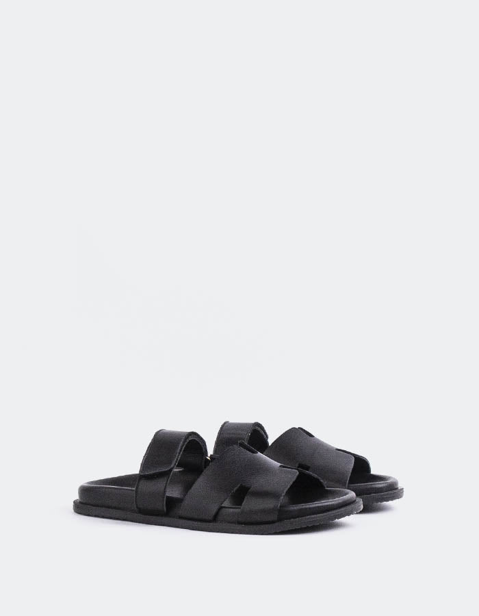 L'intervalle Gustave Noir Cuir Noir