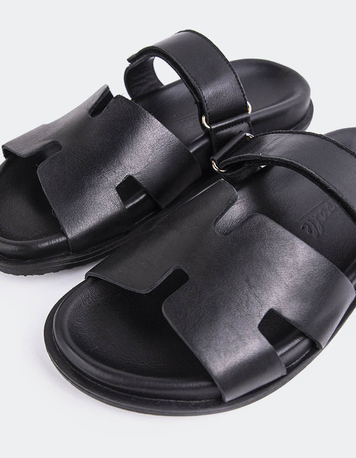 L'intervalle Gustave Noir Cuir Noir