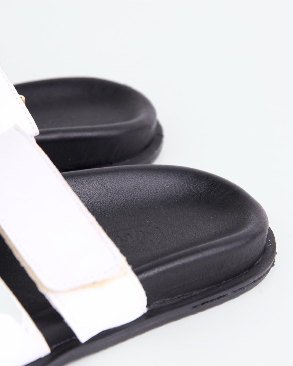 L'intervalle Gustave White Leather Blanc