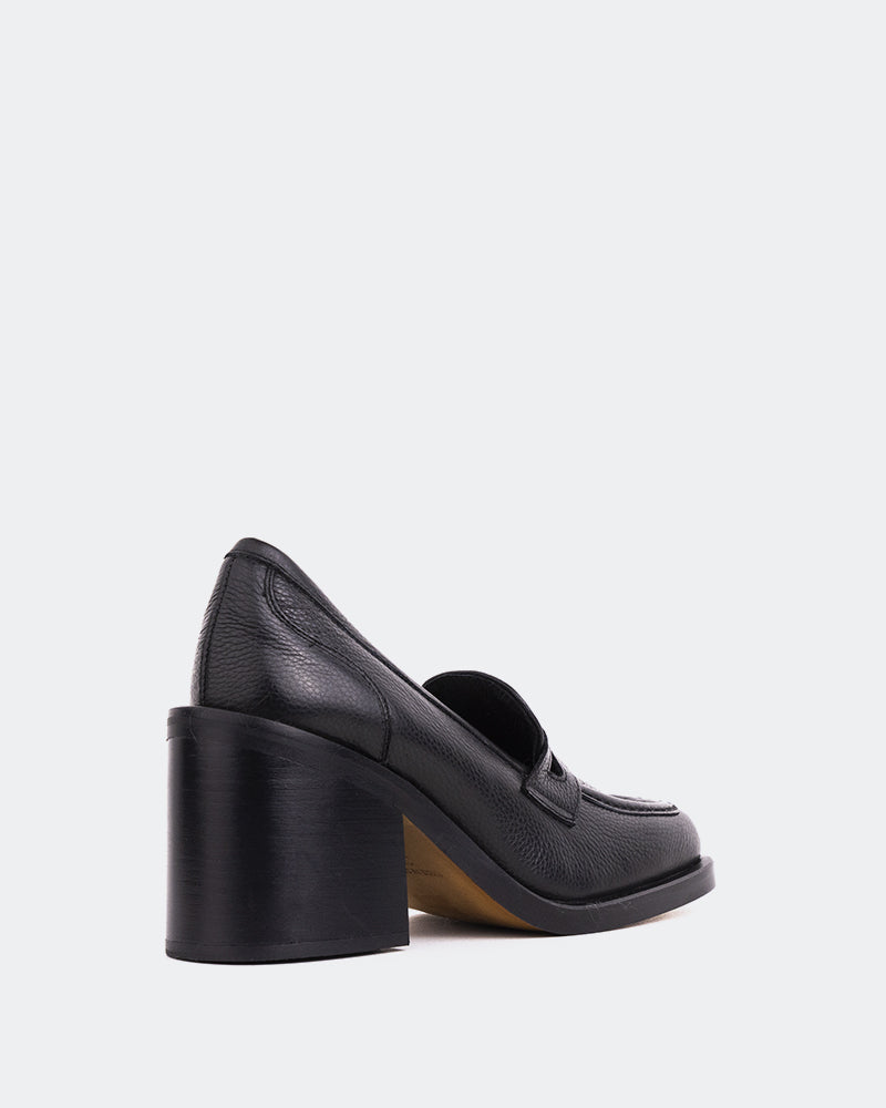 L'intervalle Handel Noir Cuir Noir